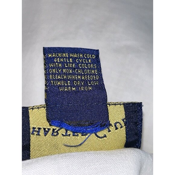 CHARTER CLUB Sz XL White Linen Tunic Embroidered Button Up L/S EUC - Picture 9 of 9